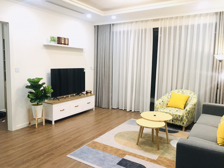 Cho thuê căn hộ 3 phòng ngủ tầng trung tòa S2 Sunshine City full nội thất hiện đại
